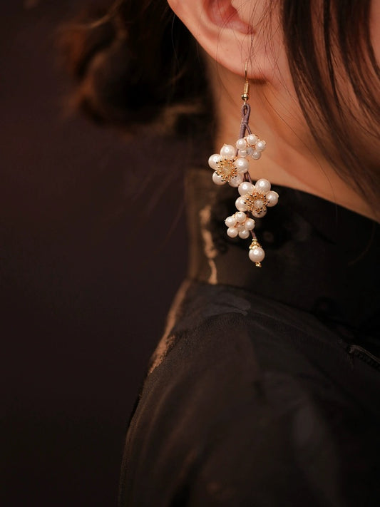 Plum Blossom Earrings