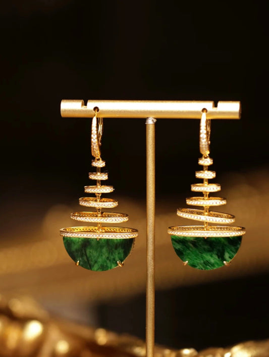 Jade Earrings